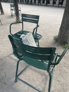 Samtalestole i Palais Royal